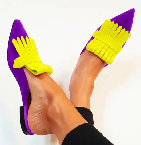 Escarpins Talon Dos Ouvert