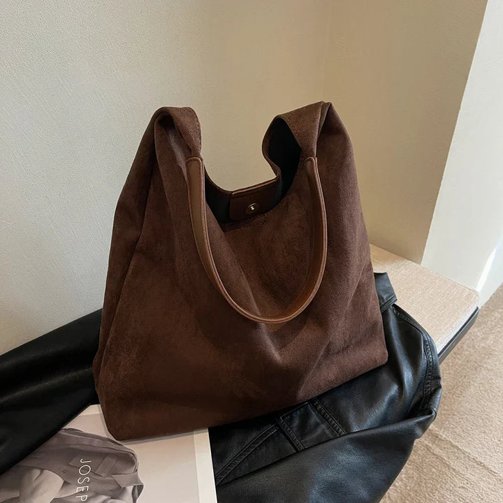 Amethyst – Tote Velours Luxe