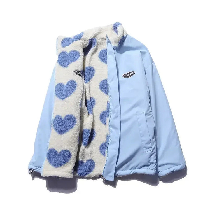 Amara – Veste Réversible Cœur