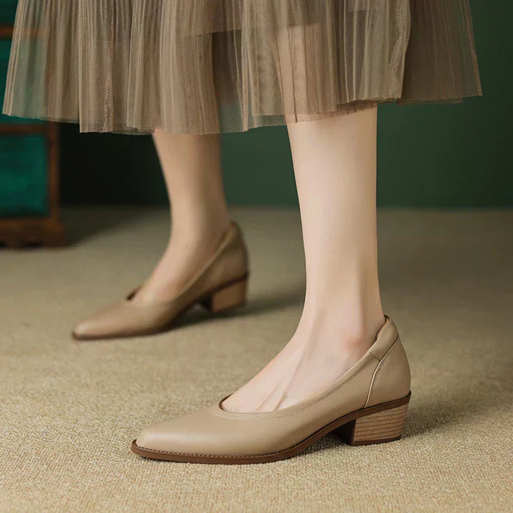 Michela – Chaussures Talon Moyen Gracieuses