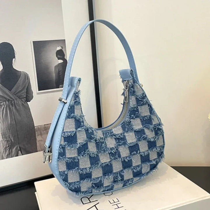 Kendra – Sac Texturé Carreaux