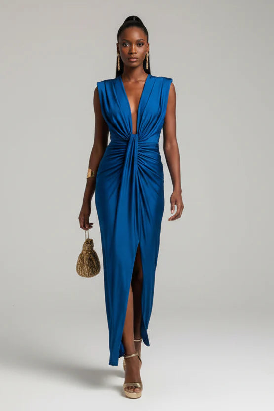 Moriah – Robe Maxi Plissée