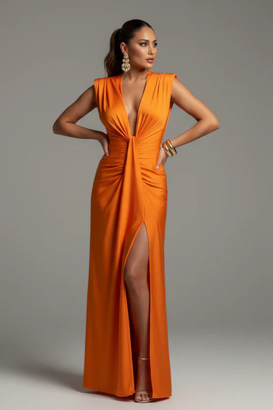 Moriah – Robe Maxi Plissée