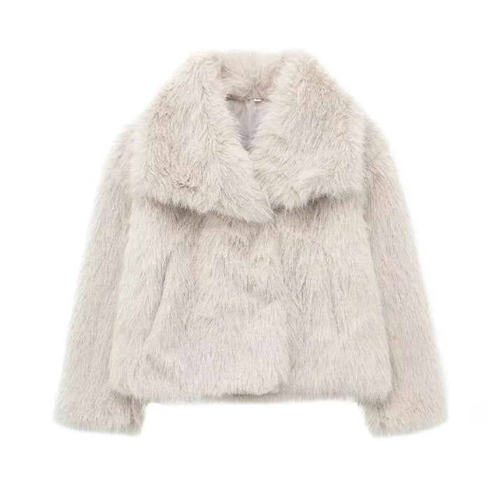 Aurora – Manteau Fausse Fourrure Luxe