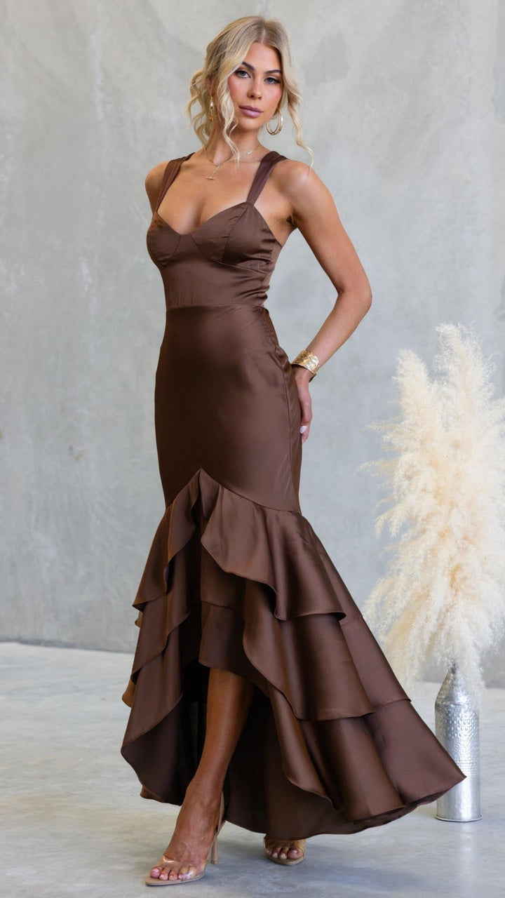 Marianna – Robe Maxi Bustier Sirène