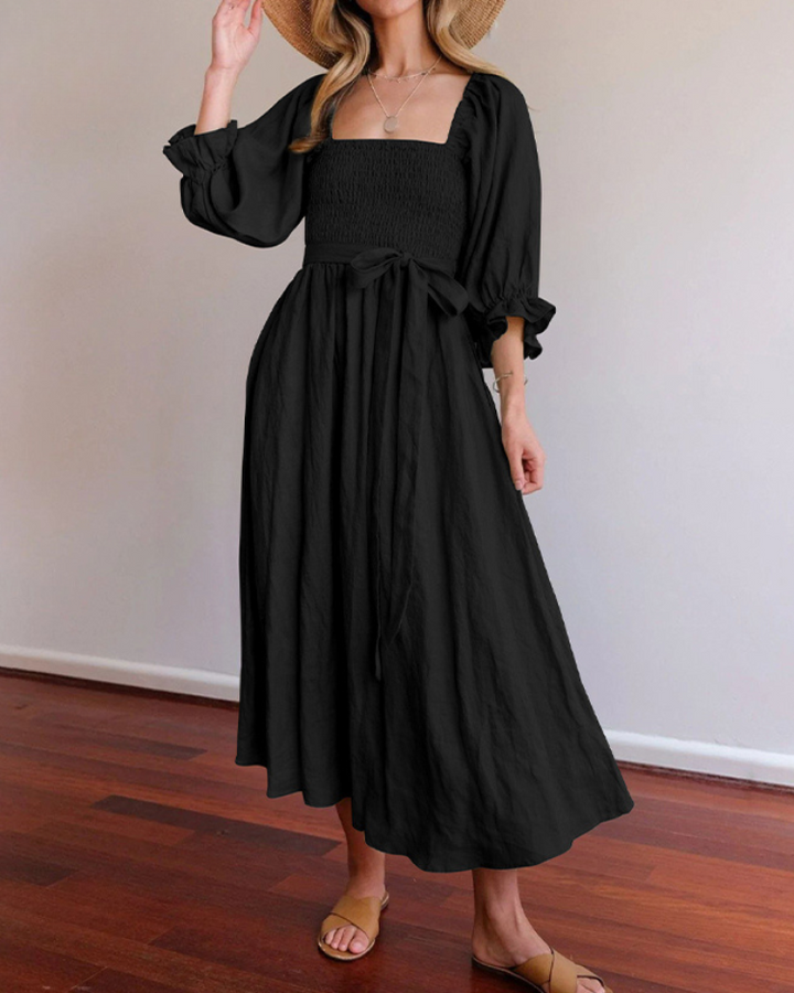Ophelia – Robe Midi Manches