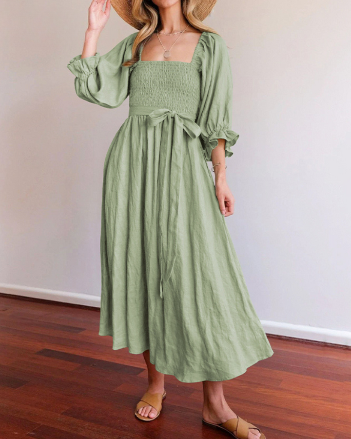 Ophelia – Robe Midi Manches