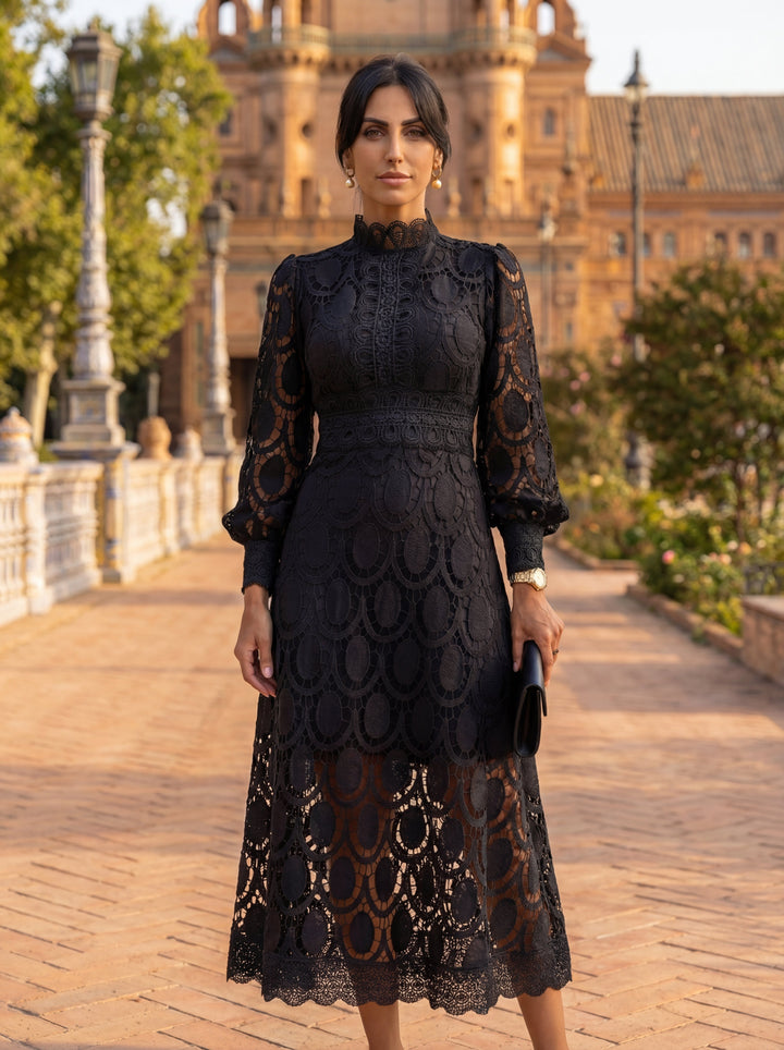 Carmona – Robe Dentelle Printemps