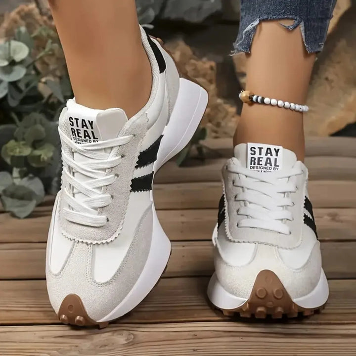 Crissa – Baskets Plateforme Lacées