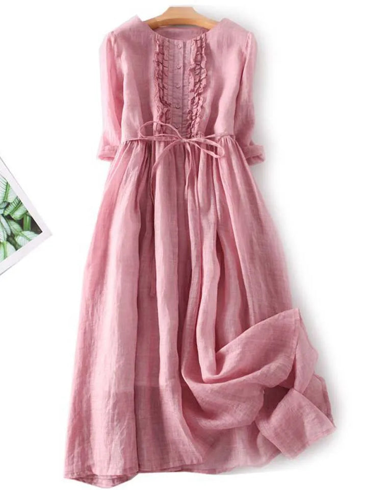 Milou – Robe Lin Tendance