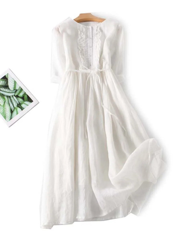 Milou – Robe Lin Tendance