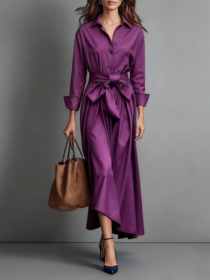 Hanna – Robe Chemise Coton