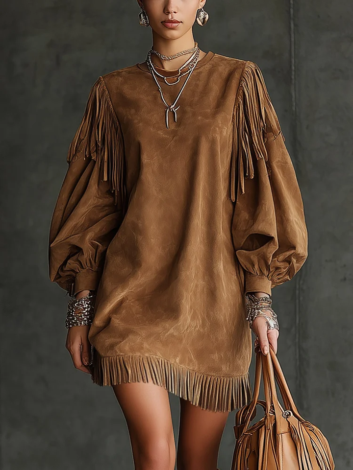 Emma – Mini Robe Suède