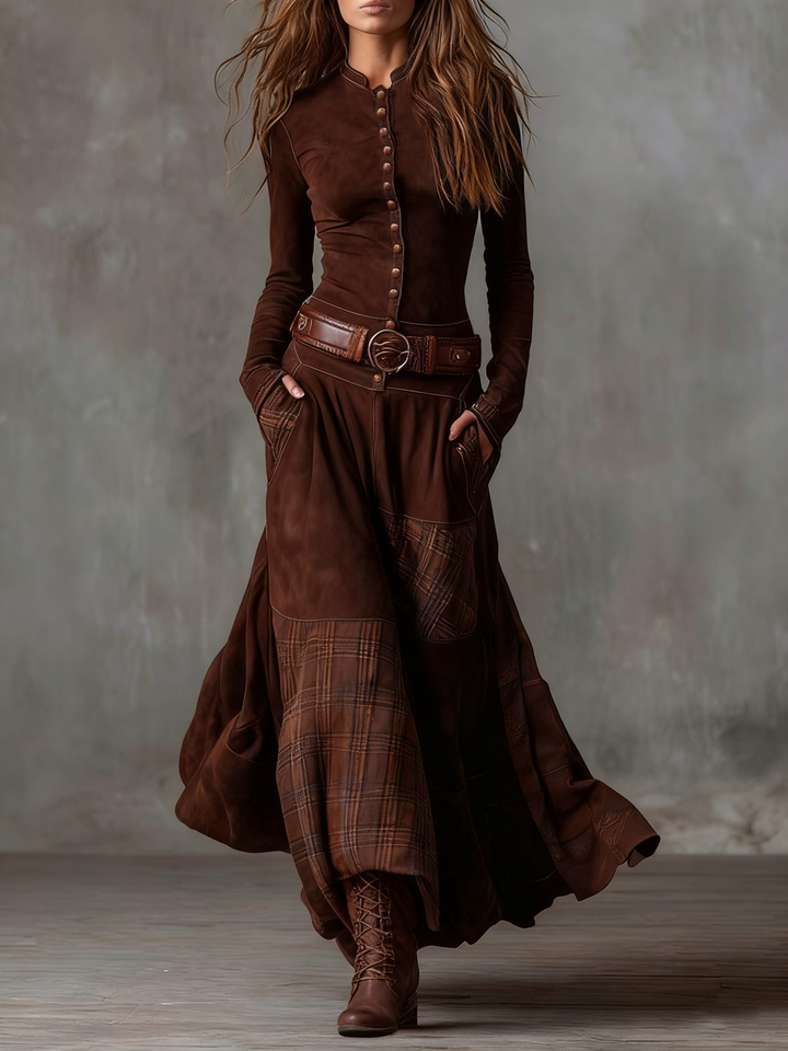 Michelle – Robe Ceinturée