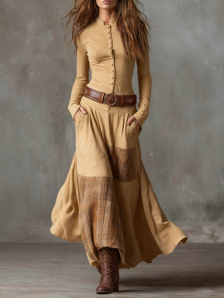 Michelle – Robe Ceinturée