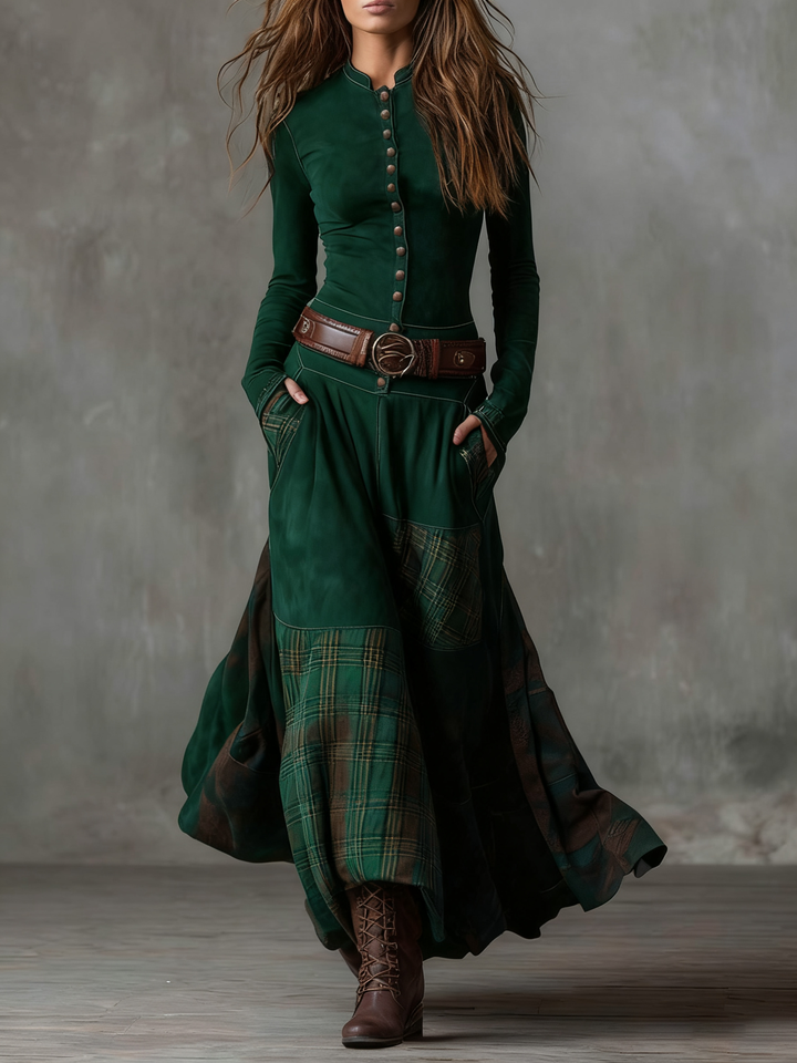 Michelle – Robe Ceinturée