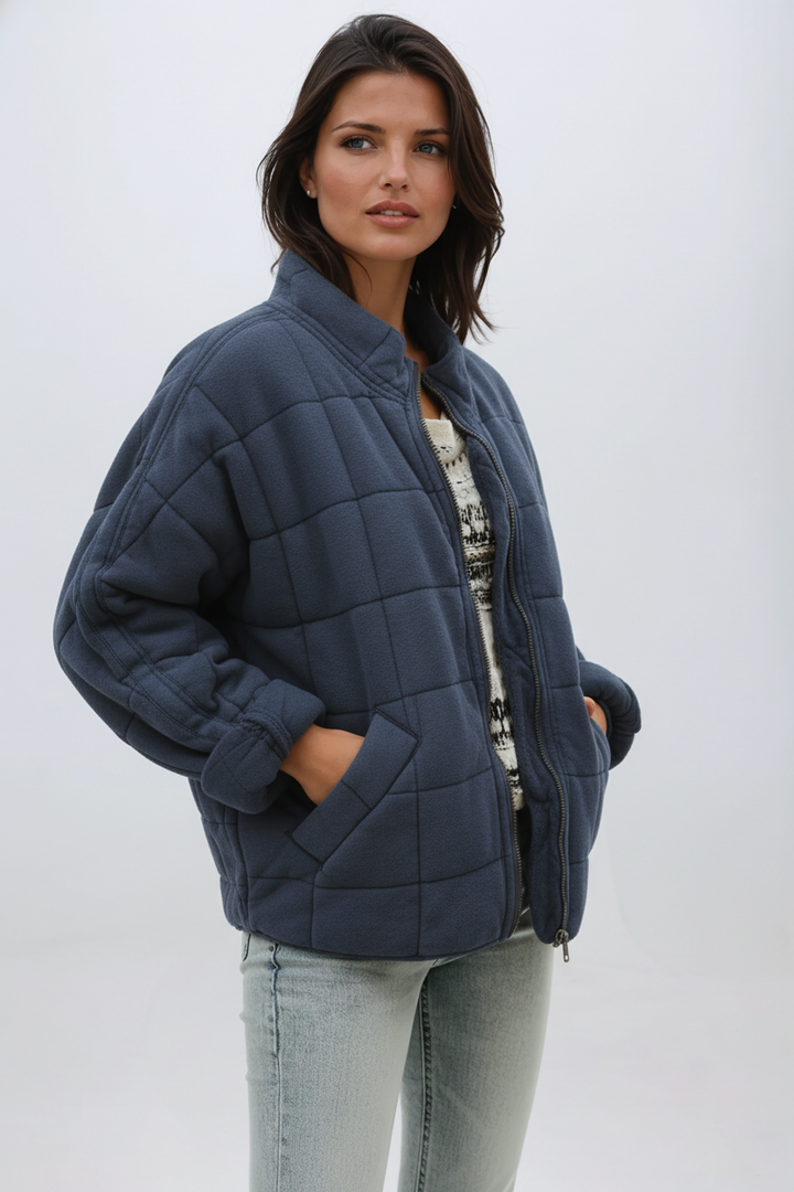 Juliette – Manteau Matelassé Oversize