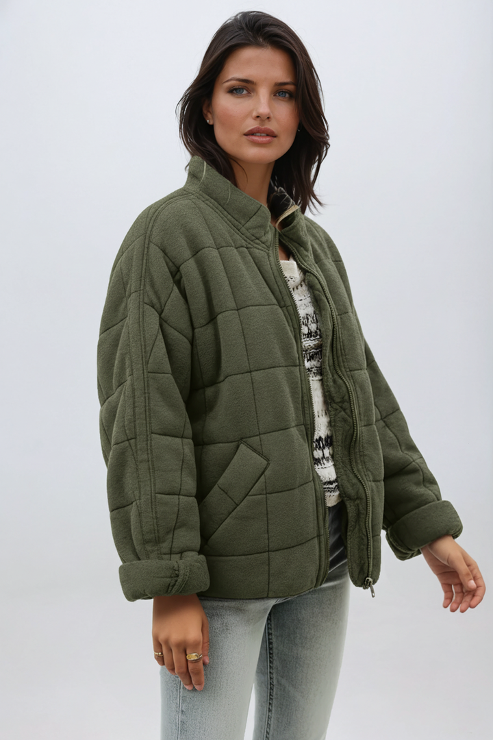 Juliette – Manteau Matelassé Oversize