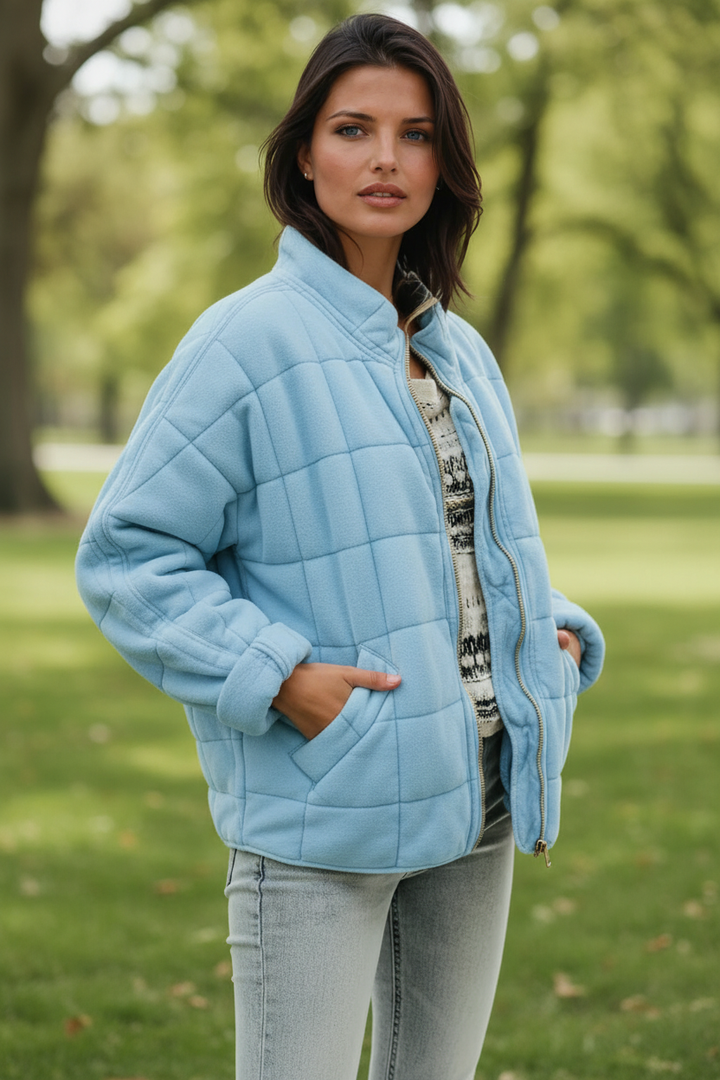 Juliette – Manteau Matelassé Oversize