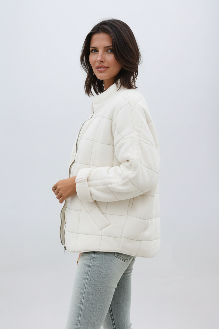 Juliette – Manteau Matelassé Oversize