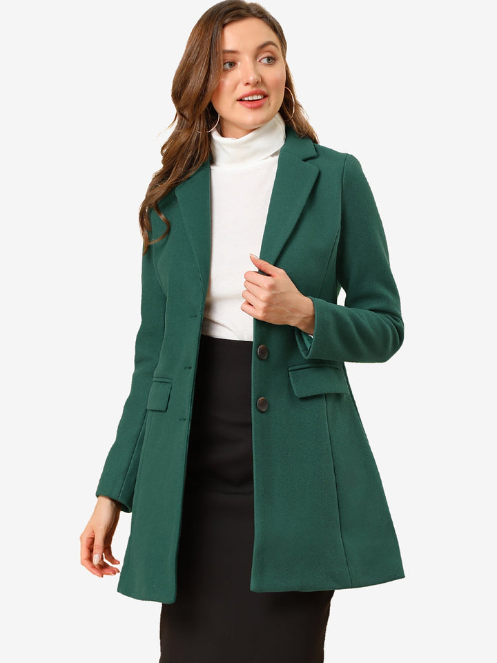 Marielle – Manteau Laine Classique