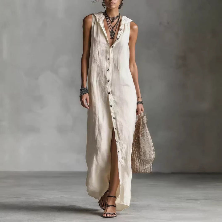 Kamila – Robe Longue Sans Manches
