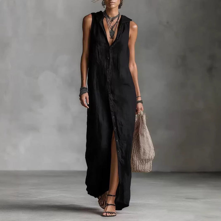 Kamila – Robe Longue Sans Manches