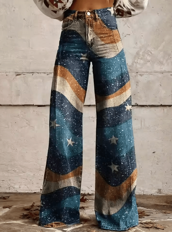 Mirabelle – Pantalon Boho Vintage