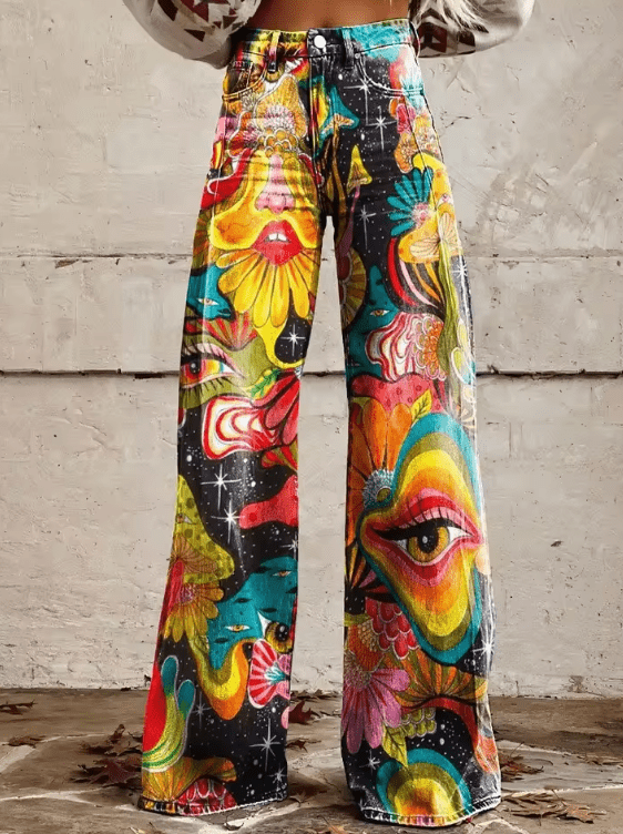 Althea – Pantalon Boho Vintage