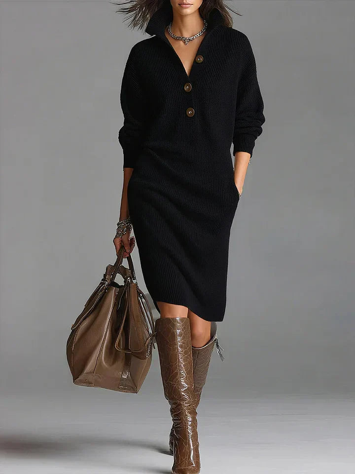 Janice – Robe Pull Élégante