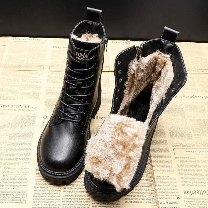 Amber – Bottines Lacées Hiver