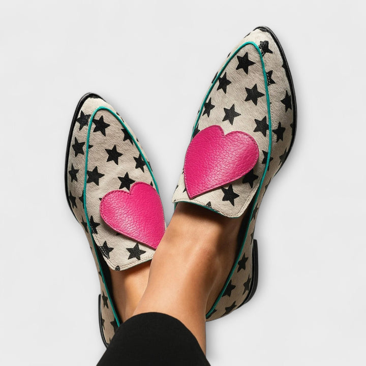 Helena – Mocassins Beige Doux