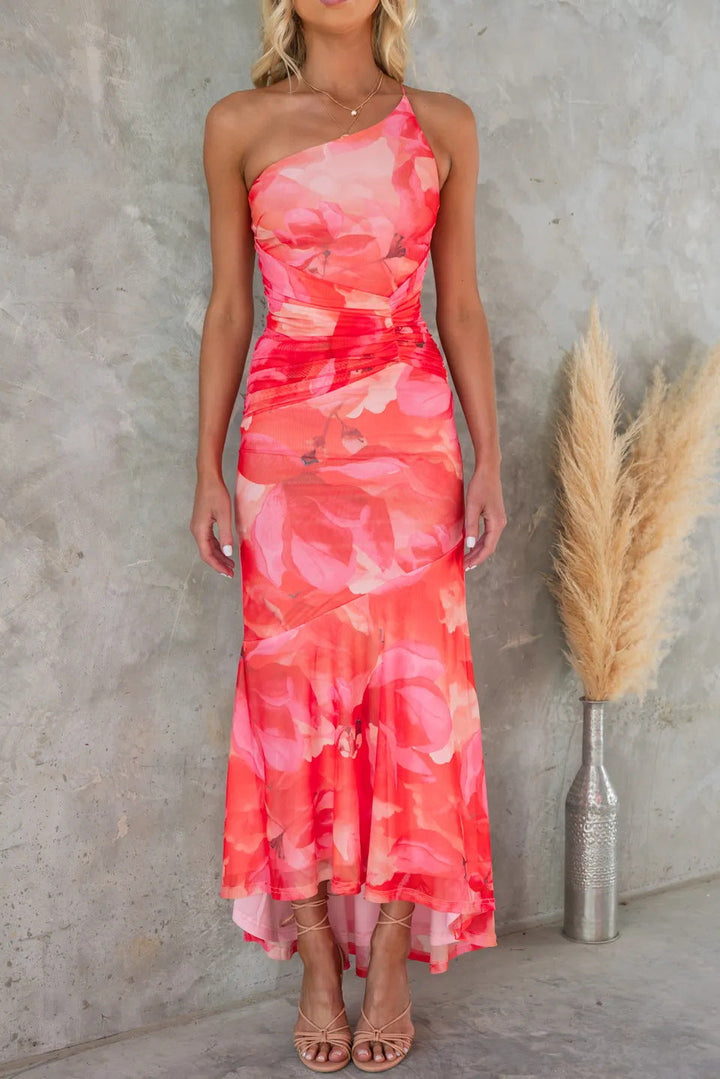 Xanthe – Robe Maxi Plissée Estivale