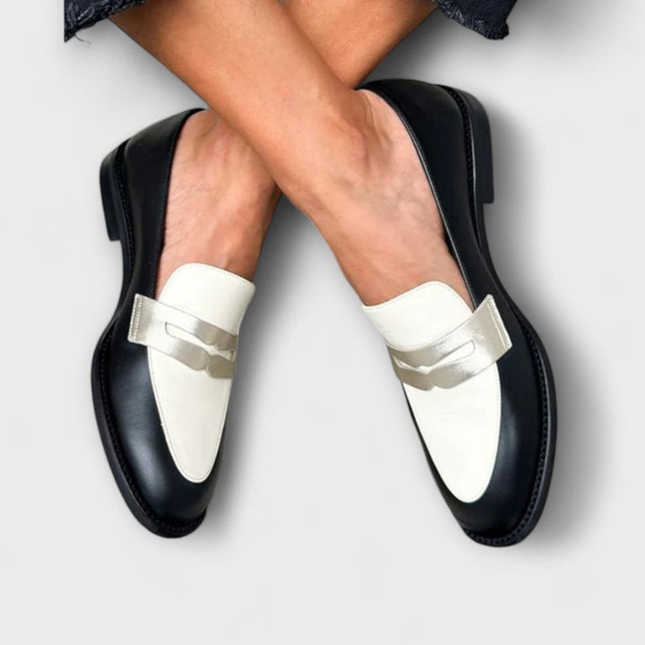Iris – Mocassins Noirs Élégants