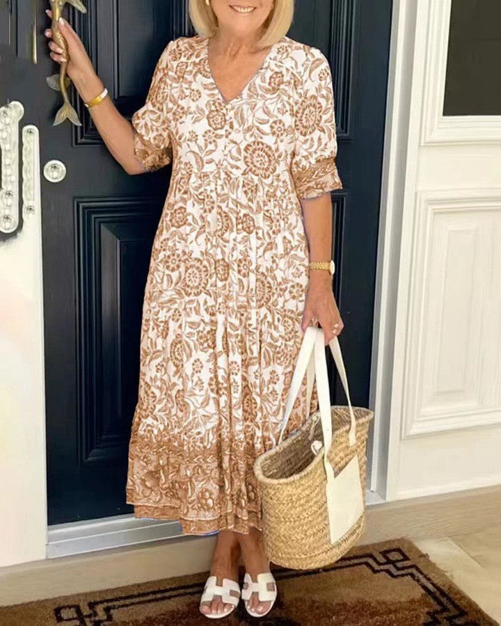 Elodie – Robe Maxi Femme
