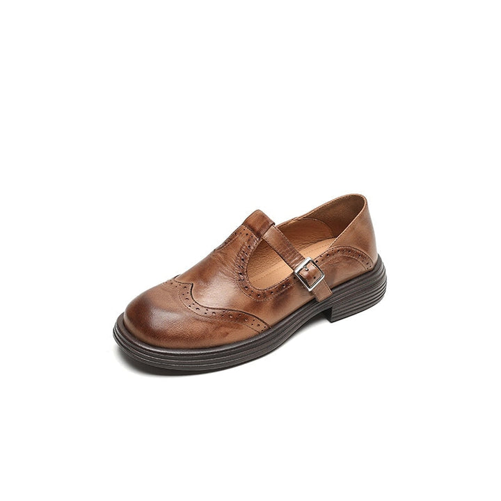 Talvanna – Mary Janes Cuir Quotidiennes