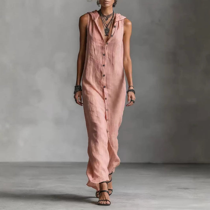 Kamila – Robe Longue Sans Manches