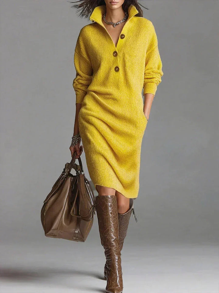 Janice – Robe Pull Élégante