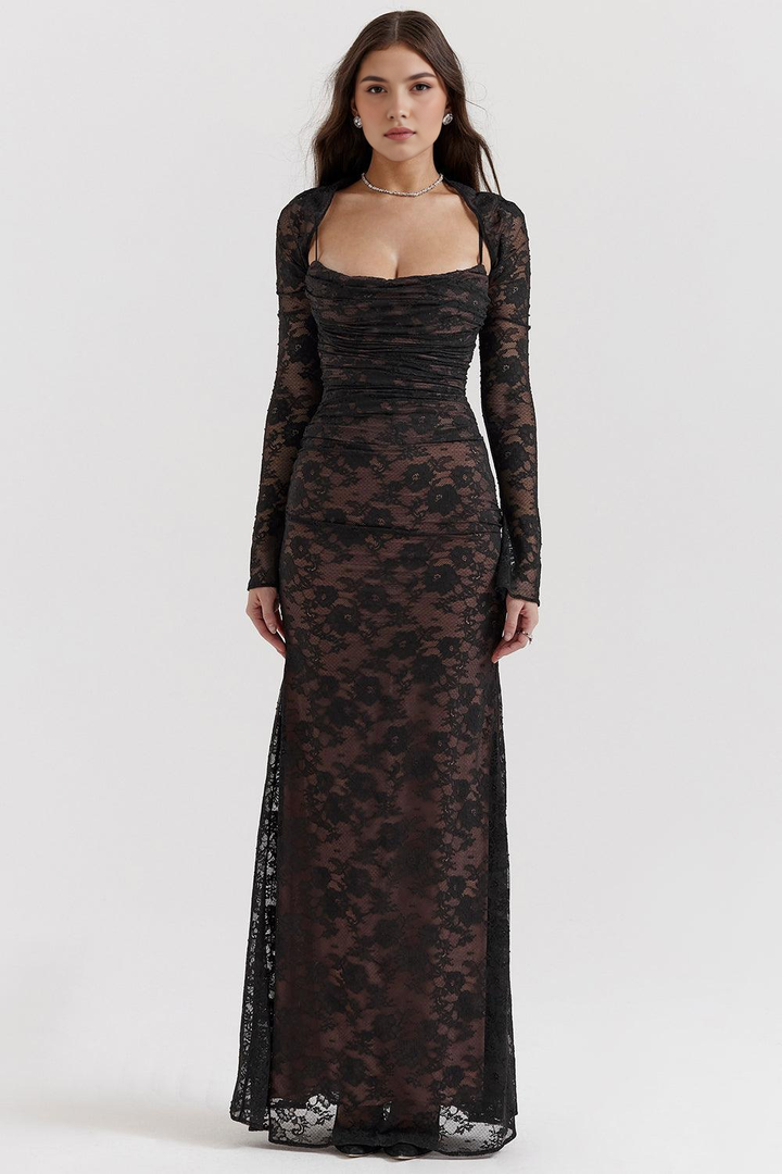 Celeste – Robe Maxi Dentelle