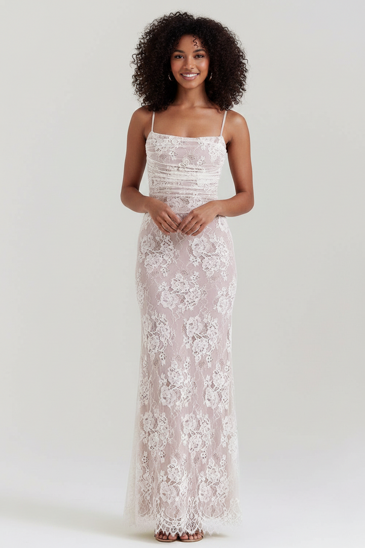 Celeste – Robe Maxi Dentelle