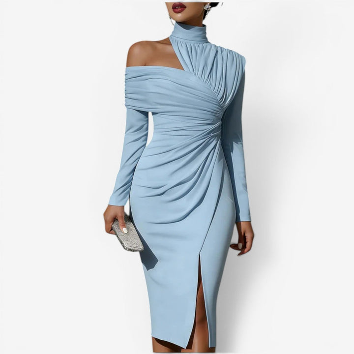 Queenie – Robe Midi Portefeuille