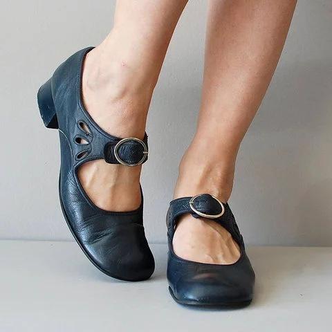 Myla™ – Escarpins Cuir Confortables
