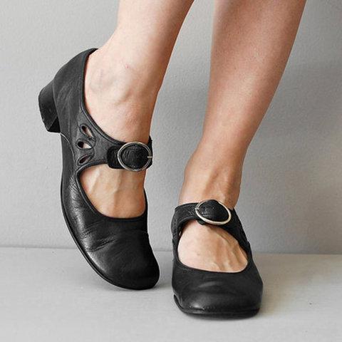 Myla™ – Escarpins Cuir Confortables