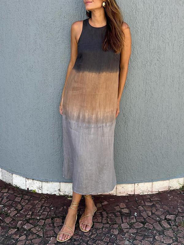 Lysette – Robe Maxi Imprimée Tendance