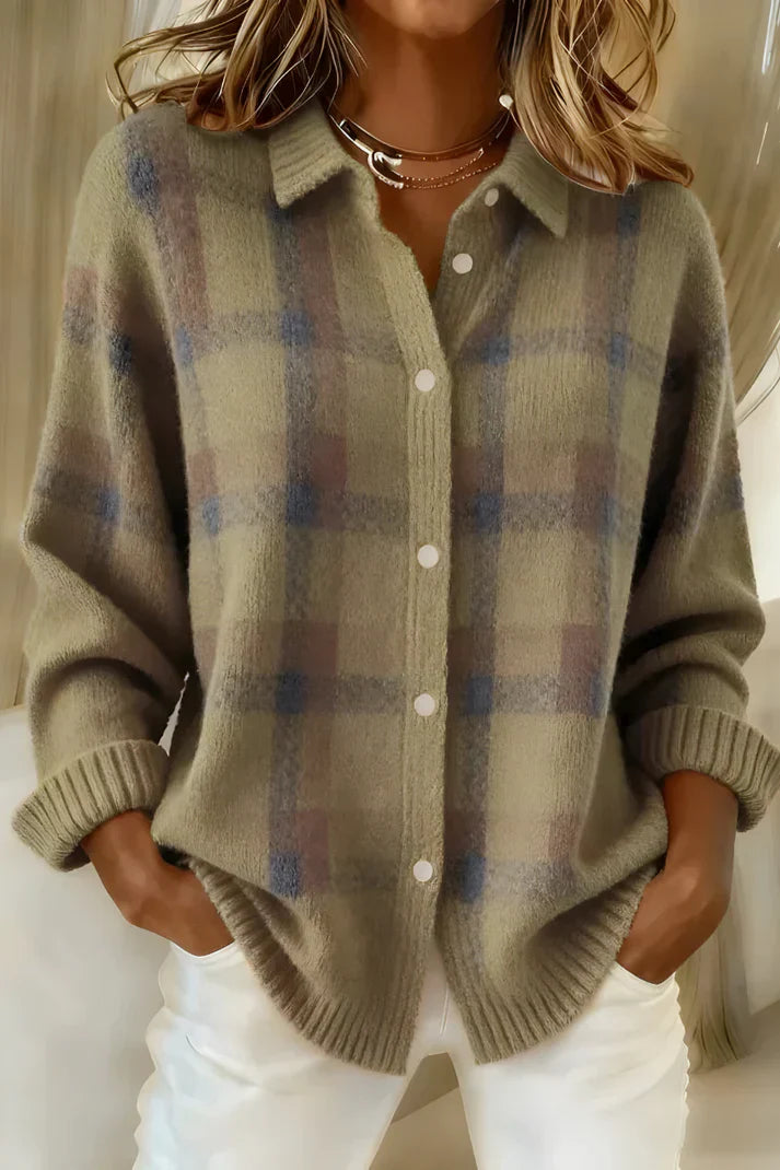 Leandra – Cardigan Long Élégant