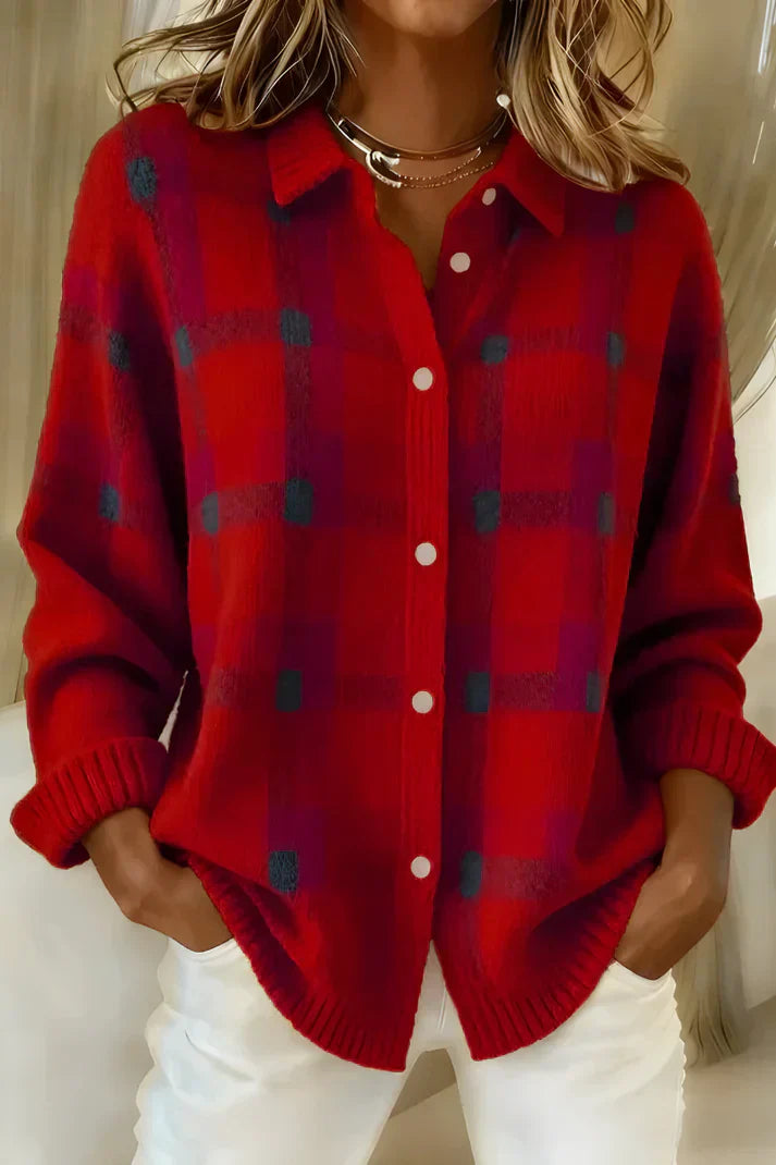 Leandra – Cardigan Long Élégant