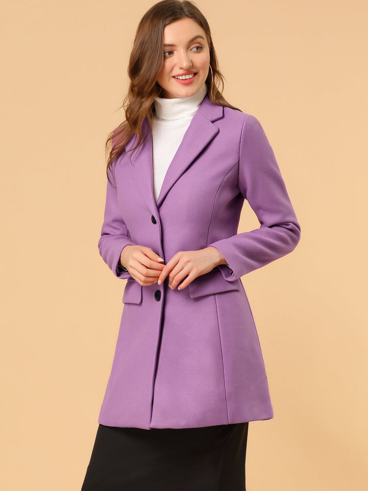 Marielle – Manteau Laine Classique
