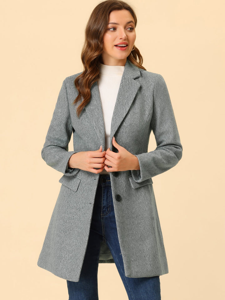 Marielle – Manteau Laine Classique