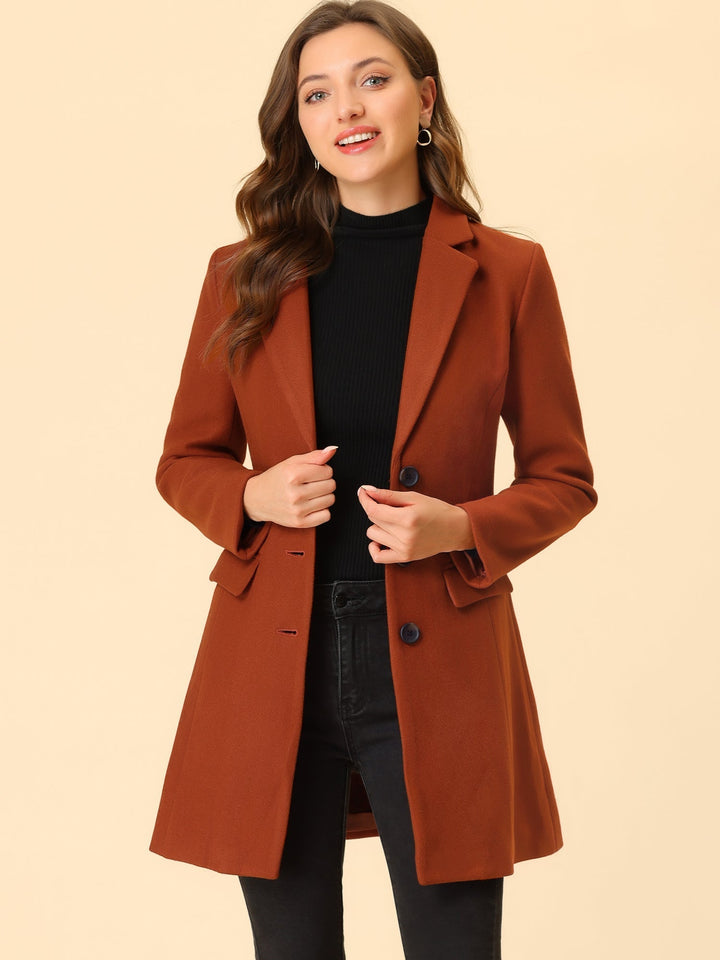 Marielle – Manteau Laine Classique